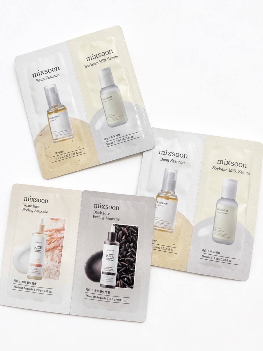 ✨ADD ON✨ Mixsoon Korean Skincare  - Bean Essence Soybean Milk Serum Rice Ampoule